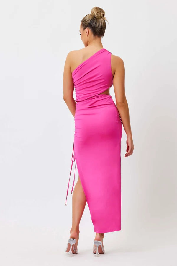 BIANCA & BRIDGETT GABRIELLE DRESS IN PINK SIZE 8