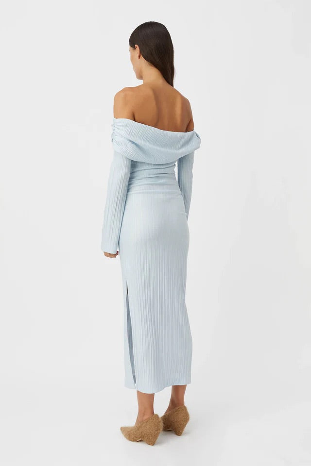 CAMILLA AND MARC SHAW STRAPLESS DRESS IN SKY BLUE SIZE 6, 8, 10