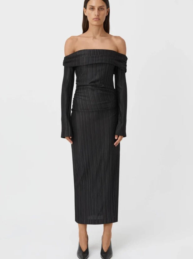 CAMILLA AND MARC SHAW DRESS IN BLACK SIZE 8