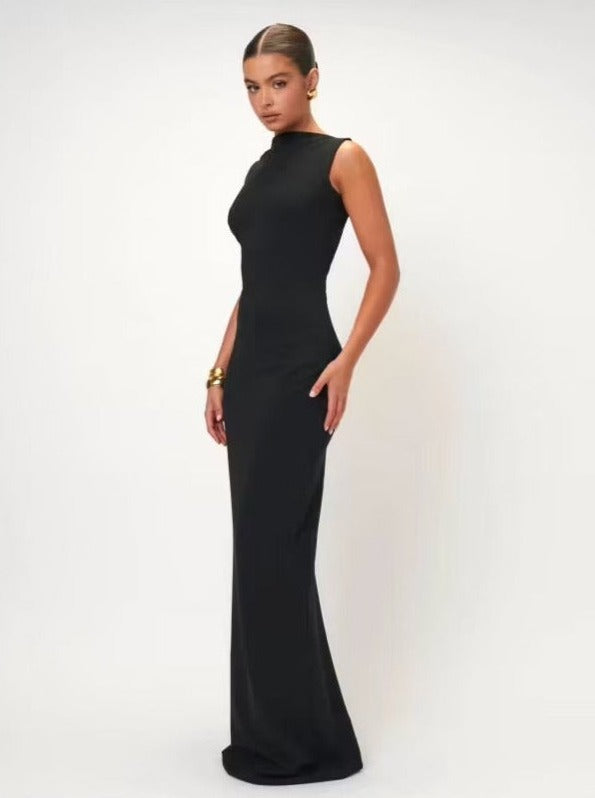 EFFIE KATS VERONA BLACK GOWN DRESS SIZE 6, 8, 10, 12