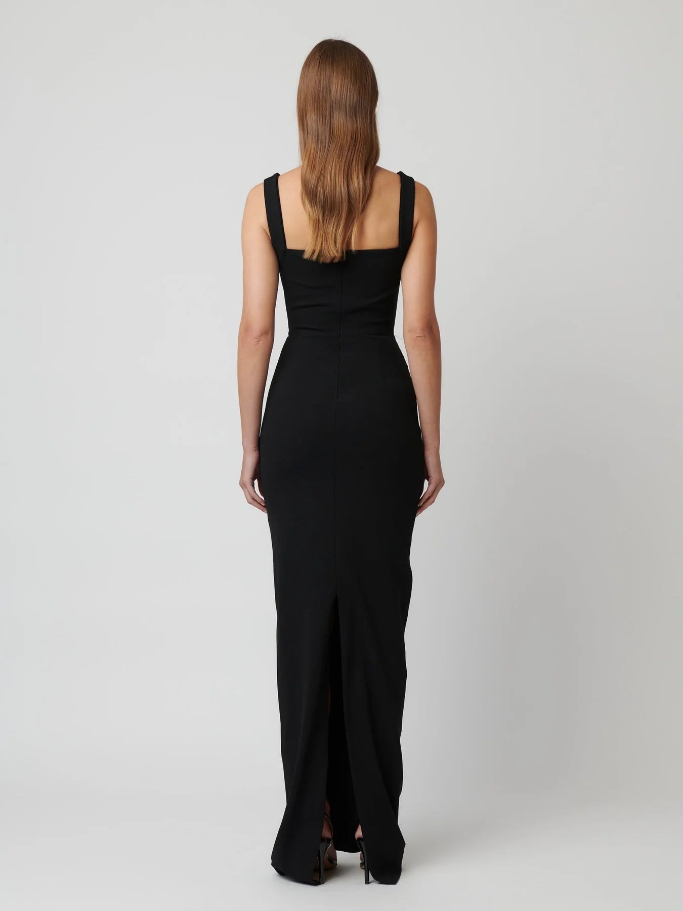 EFFIE KATS MARBELLA GOWN IN BLACK SIZE 10